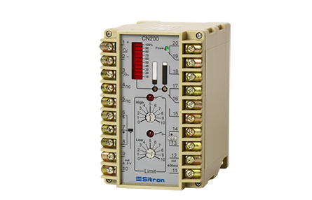 CN200 – Relê Indicador com saída 4…20mA, Zero e Span ,  (2X) Relês SPDT e Ajuste de Zero e Span