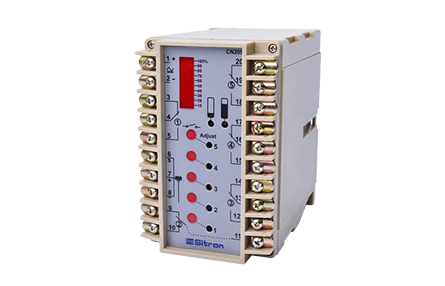 CN205 – Relê indicador com (5X) Relês SPDT e ajuste de  Zero e Span